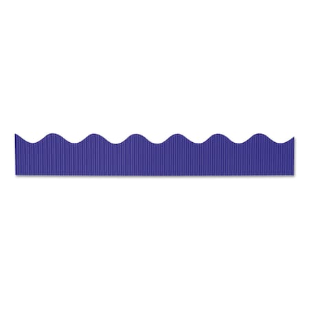 Pacon Bordette Decorative Border, 2 1/4 x 50 ft, Royal Blue, 1 roll 0037206